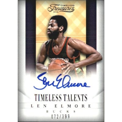 2013-14 Timeless Treasures Timeless Talents #37 Len Elmore