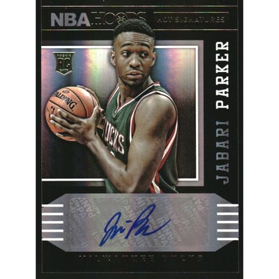 2014-15 Hoops Hot Signatures #67 Jabari Parker