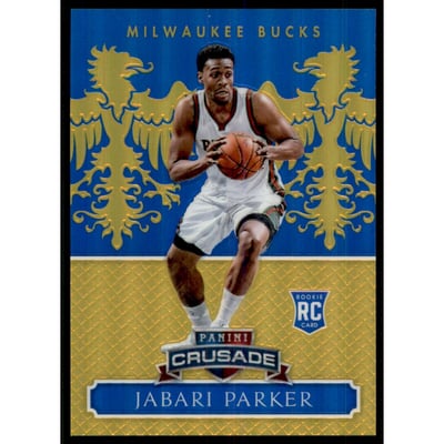 2014-15 Panini Excalibur Crusade Blue #167 Jabari Parker