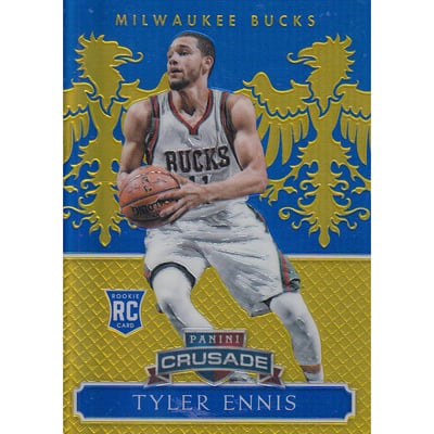 2014-15 Panini Excalibur Crusade Blue #183 Tyler Ennis
