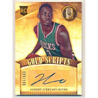 2014-15 Panini Gold Standard Gold Scripts #20 Johnny O'Bryant/199