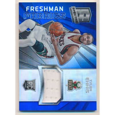 2014-15 Panini Spectra Freshman Fabrics #FRETE Tyler Ennis