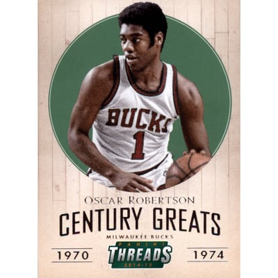2014-15 Panini Threads Century Greats #11 Oscar Robertson