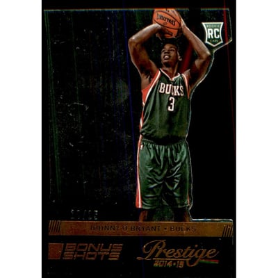 2014-15 Prestige Plus Bonus Shots Orange Die Cuts #191 Johnny O'Bryant