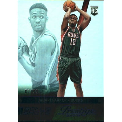 2014-15 Prestige Premium Bonus Shots Blue #162 Jabari Parker
