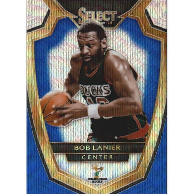 2014-15 Select Prizms Blue and Silver #179 Bob Lanier PRE