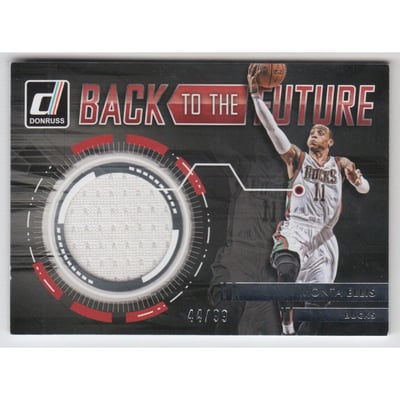 2015-16 Donruss Back to the Future Materials #33 Monta Ellis/99