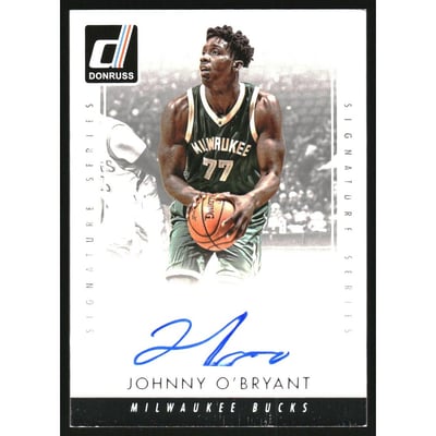 2015-16 Donruss Signature Series #49 Johnny O'Bryant