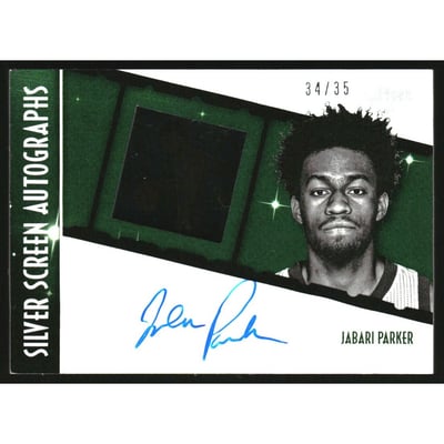 2015-16 Panini Gala Silver Screen Autographs #10 Jabari Parker/35