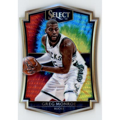 2015-16 Select Prizms Tie Dye #104 Greg Monroe PRE