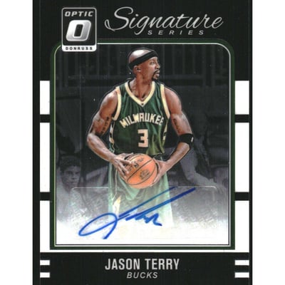 2016-17 Donruss Optic Signature Series #23 Jason Terry