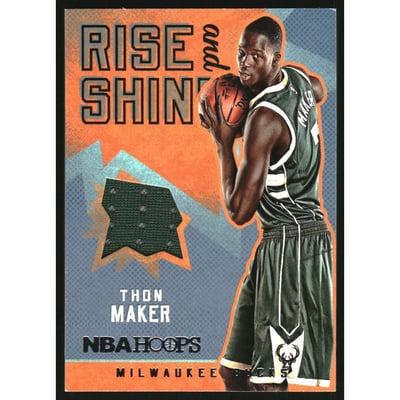 2016-17 Hoops Rise N Shine Memorabilia #10 Thon Maker