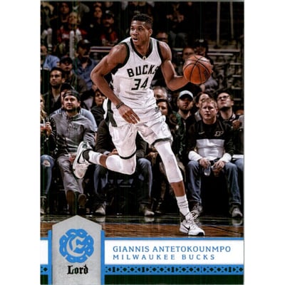 2016-17 Panini Excalibur Lord #97 Giannis Antetokounmpo
