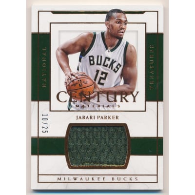 2016-17 Panini National Treasures Century Materials Bronze #35 Jabari Parker