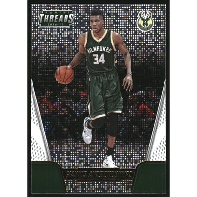 2016-17 Panini Threads Century Proof Dazzle #121 Giannis Antetokounmpo