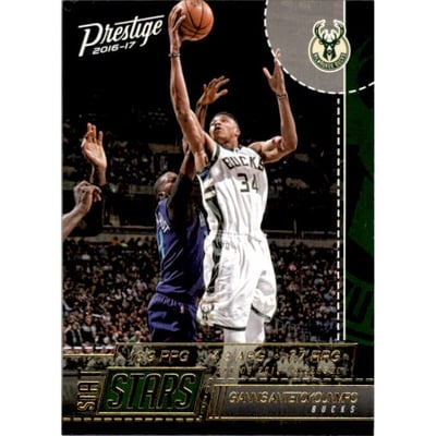 2016-17 Prestige Stat Stars #2 Giannis Antetokounmpo