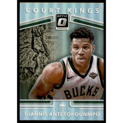 2017-18 Donruss Optic Court Kings Holo #3 Giannis Antetokounmpo
