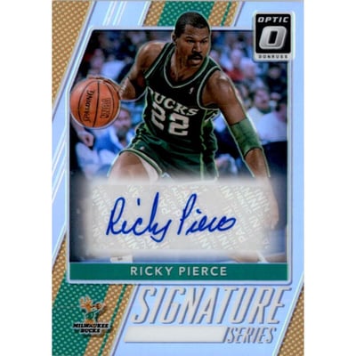 2017-18 Donruss Optic Signature Series #62 Ricky Pierce