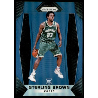 2017-18 Panini Prizm Prizms Blue #188 Sterling Brown
