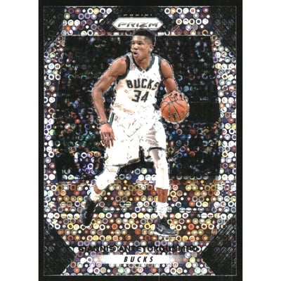 2017-18 Panini Prizm Prizms Fast Break #182 Giannis Antetokounmpo