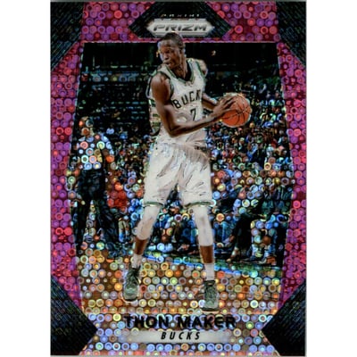 2017-18 Panini Prizm Prizms Fast Break Purple #184 Thon Maker