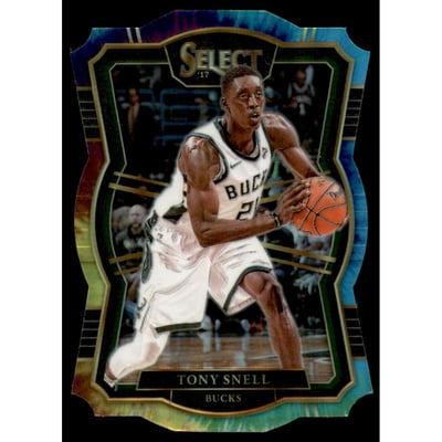2017-18 Select Prizms Die Cut Tie Dye #118 Tony Snell
