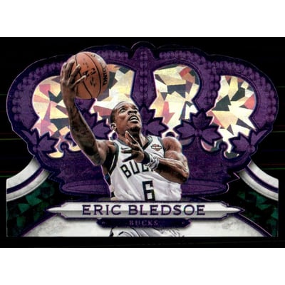 2018-19 Crown Royale Crystal Purple #4 Eric Bledsoe