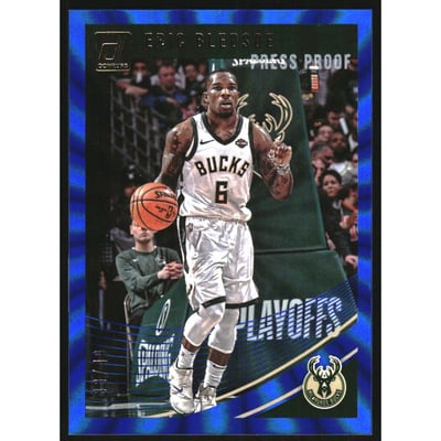 2018-19 Donruss Press Proof Blue Laser #55 Eric Bledsoe
