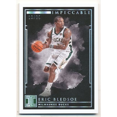 2018-19 Panini Impeccable Holo Silver #33 Eric Bledsoe