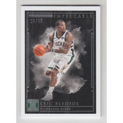 2018-19 Panini Impeccable Silver #33 Eric Bledsoe