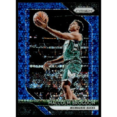 2018-19 Panini Prizm Prizms Fast Break Blue #276 Malcolm Brogdon