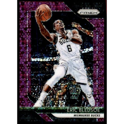 2018-19 Panini Prizm Prizms Fast Break Purple #256 Eric Bledsoe