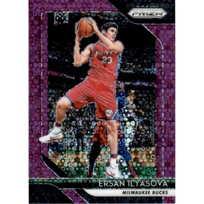 2018-19 Panini Prizm Prizms Fast Break Purple #7 Ersan Ilyasova