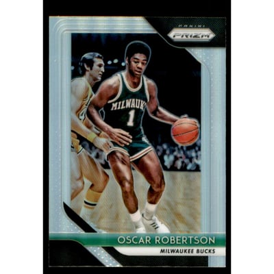2018-19 Panini Prizm Prizms Silver #125 Oscar Robertson