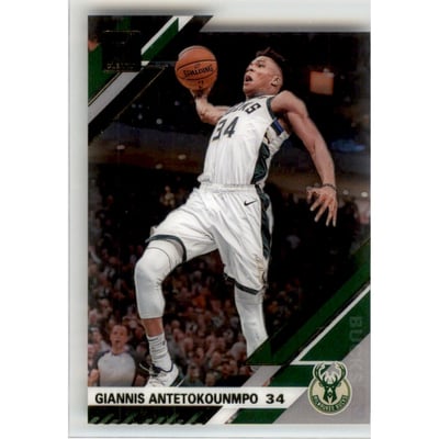 2019-20 Clearly Donruss Gold #25 Giannis Antetokounmpo