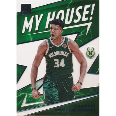 2019-20 Clearly Donruss My House #2 Giannis Antetokounmpo
