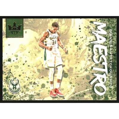 2019-20 Court Kings Maestros #4 Giannis Antetokounmpo