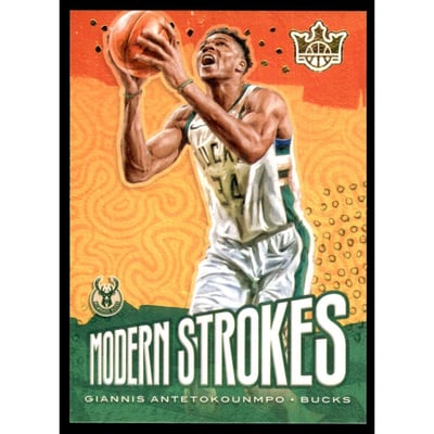 2019-20 Court Kings Modern Strokes #2 Giannis Antetokounmpo