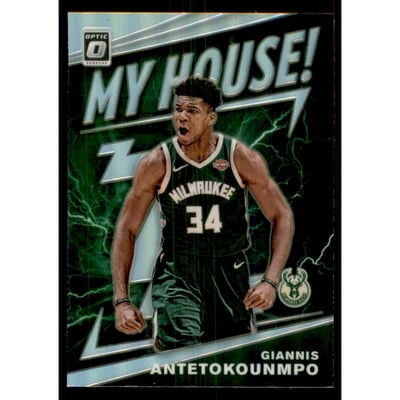 2019-20 Donruss Optic My House Holo #5 Giannis Antetokounmpo