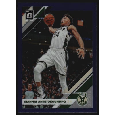 2019-20 Donruss Optic Purple #81 Giannis Antetokounmpo