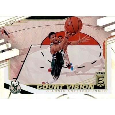 2019-20 Elite Court Vision #22 Giannis Antetokounmpo