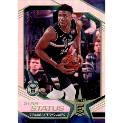 2019-20 Elite Star Status #20 Giannis Antetokounmpo