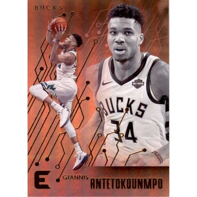 2019-20 Panini Chronicles Bronze #221 Giannis Antetokounmpo/Essentials