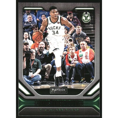 2019-20 Panini Chronicles Green #178 Giannis Antetokounmpo/Playbook