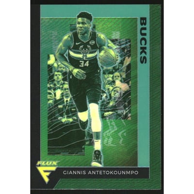 2019-20 Panini Chronicles Green #598 Giannis Antetokounmpo/Flux