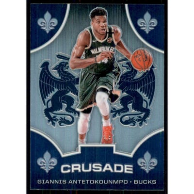 2019-20 Panini Chronicles Silver #528 Giannis Antetokounmpo/Crusade