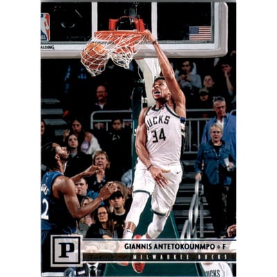 2019-20 Panini Chronicles Teal #125 Giannis Antetokounmpo/Panini