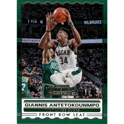 2019-20 Panini Contenders Front Row Seat #2 Giannis Antetokounmpo