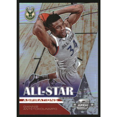 2019-20 Panini Contenders Optic All-Star Aspirations #18 Giannis Antetokounmpo