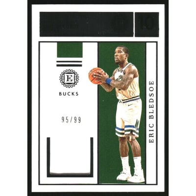 2019-20 Panini Encased Label Materials #45 Eric Bledsoe/99
